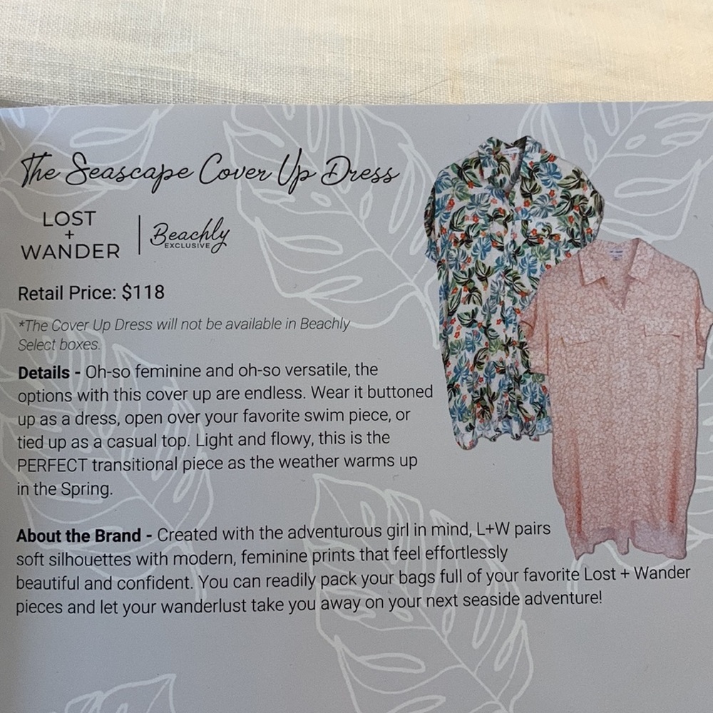 Lost & Wander Pick me in the Dessert xs/s coverup dress new - Picture 3 of 5